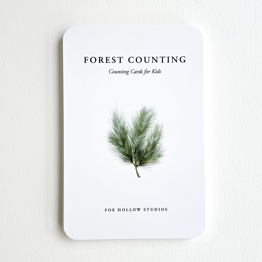 Forest Counting Cards