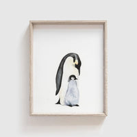 Arctic Animals Art Print Set