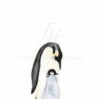 Penguins Art Print