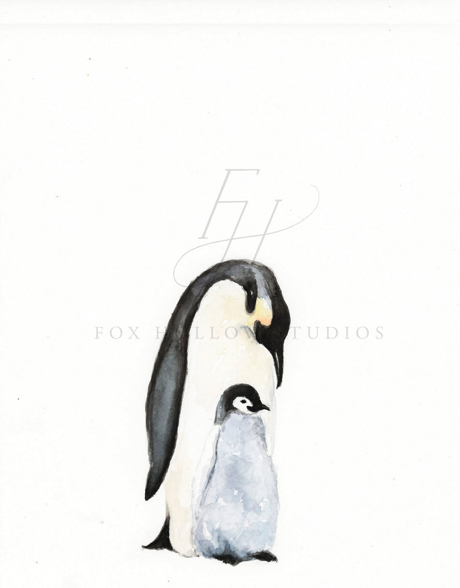 Penguins Art Print