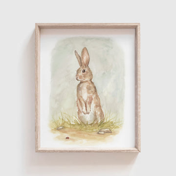 Rabbit Art Print (Our Little Adventures)