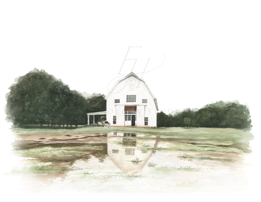 Barn No. 8 Art Print