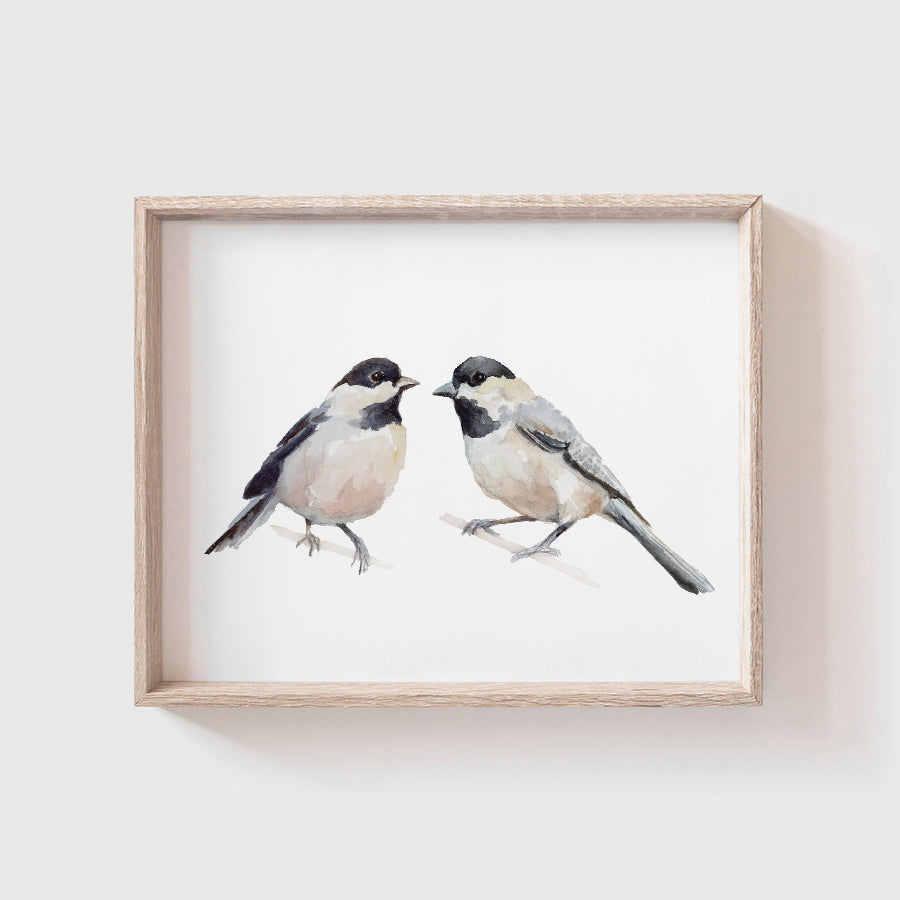 Chickadee Art Print