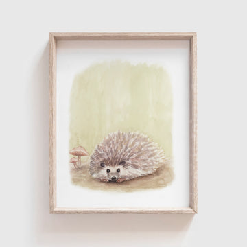 Hedgehog Art Print (Our Little Adventures)