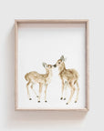 Deer Art Print Set
