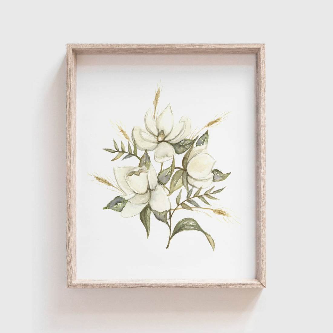 Magnolia Bouquet Art Print