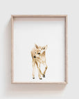 Standing Deer Art Print
