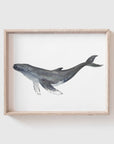 Whale Art Print